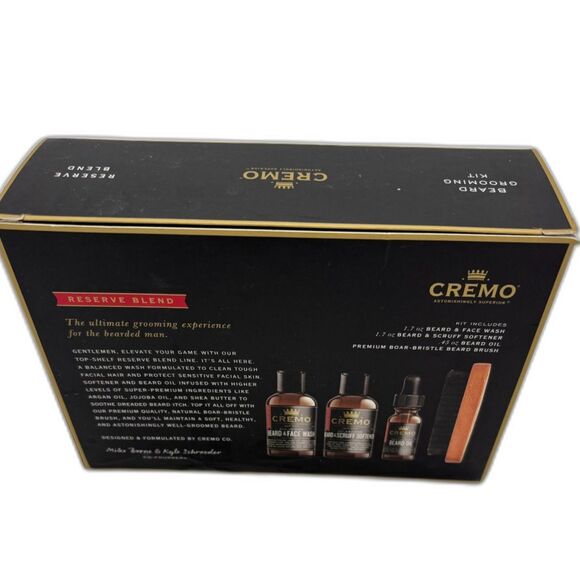 Cremo Reserve Blend Beard Grooming Kit - Picture 5 of 7